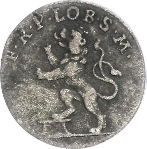 Awers monety - Lobenstein 3 fenigi 1807 - cena srebrnej monety - Reuss-Schleiz, Henryk LIV