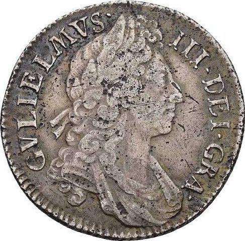 Obverse Shilling 1698 "Third laureate bust" - Silver Coin Value - United Kingdom, William III