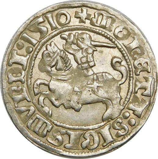 Obverse 1/2 Grosz 1510 "Lithuania" - Silver Coin Value - Poland, Sigismund I the Old