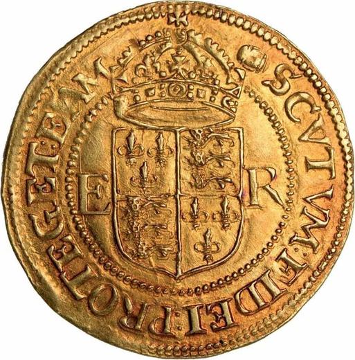 Reverso 1 Corona Sin fecha (1583-1603) - valor de la moneda de oro - Gran Bretaña, Isabel I