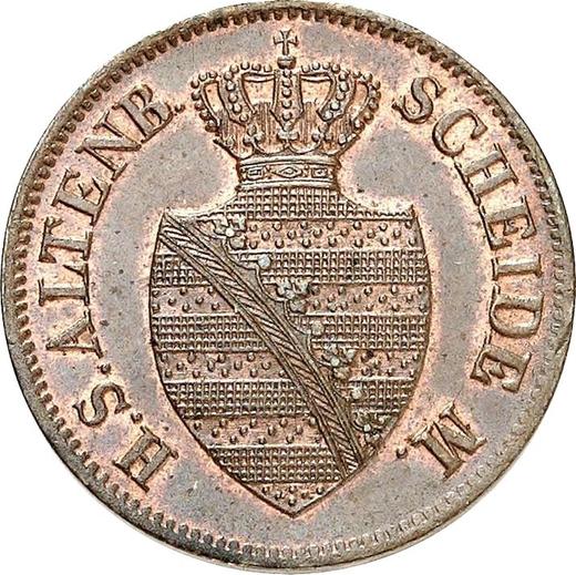 Obverse 2 Pfennig 1852 F -  Coin Value - Saxe-Altenburg, Georg