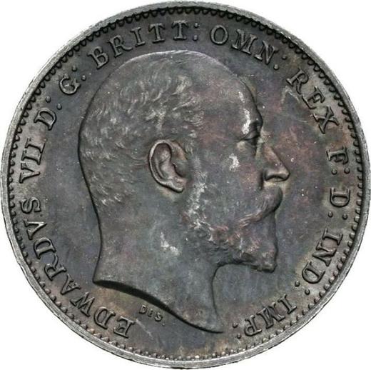 Obverse Threepence 1904 - Silver Coin Value - United Kingdom, Edward VII