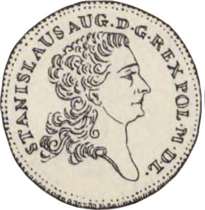 Awers monety - Próba Trojak 1766 g - cena  monety - Polska, Stanisław II August