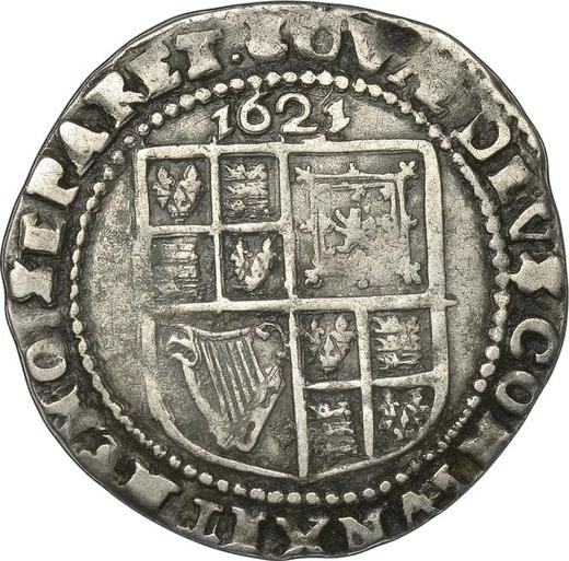 Reverse Sixpence 1621 "Sixth bust" - Silver Coin Value - United Kingdom, James I