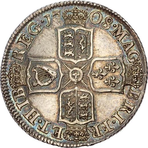 Reverse Shilling 1708 "Third draped bust" - Silver Coin Value - United Kingdom, Anne