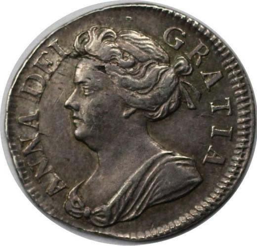 Anverso 2 peniques 1705 - valor de la moneda de plata - Gran Bretaña, Ana