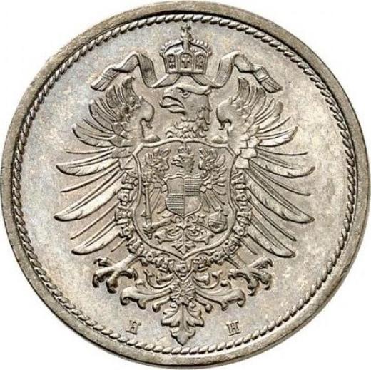 Reverse 10 Pfennig 1873 H "Type 1873-1889" -  Coin Value - Germany, German Empire