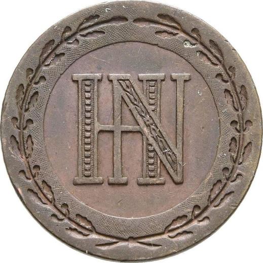 Avers 2 Centime 1808 J - Münze Wert - Westfalen, Jérôme Napoléon