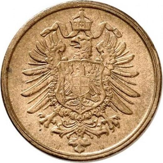 Rewers monety - 2 fenigi 1876 H "Typ 1873-1877" - cena monety - Niemcy, Cesarstwo Niemieckie