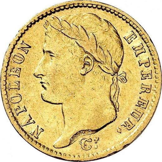 Obverse 20 Francs 1809 L "Type 1809-1815" - Gold Coin Value - France, Napoleon I