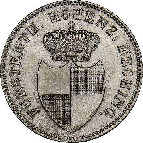 Anverso 6 Kreuzers 1845 - valor de la moneda de plata - Hohenzollern-Hechingen, Constantino