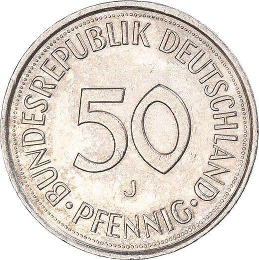 Obverse 50 Pfennig 1994 J - Coin Value - Germany, FRG