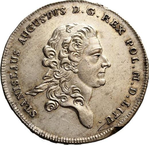 Obverse Thaler 1777 EB LITU - Silver Coin Value - Poland, Stanislaus II Augustus