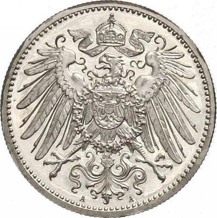Reverse 1 Mark 1907 A "Type 1891-1916" - Silver Coin Value - Germany, German Empire