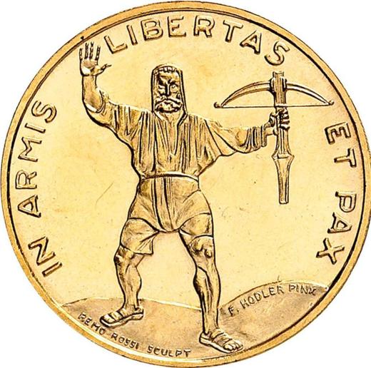 Avers 25 Franken 1955 B - Goldmünze Wert - Schweiz, Konföderation