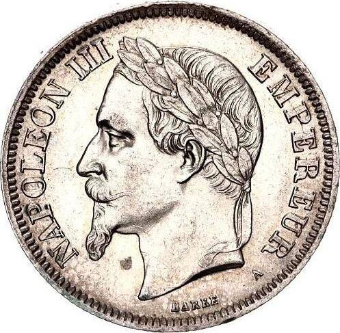 Obverse 2 Francs 1869 A "Type 1866-1870" - Silver Coin Value - France, Napoleon III