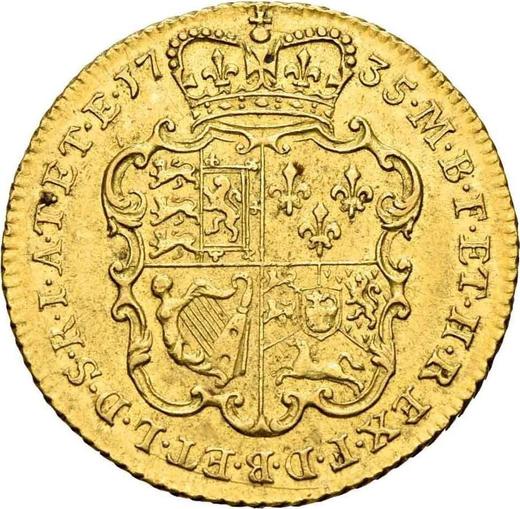 Reverse Guinea 1735 "Young Head" - Gold Coin Value - United Kingdom, George II