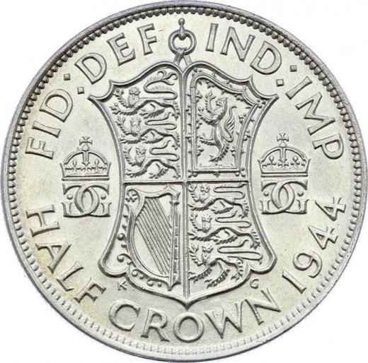 Reverse Halfcrown 1944 HP - Silver Coin Value - United Kingdom, George VI