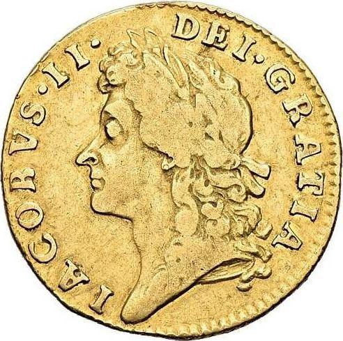 Obverse Half Guinea 1687 - Gold Coin Value - United Kingdom, James II