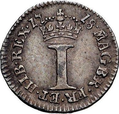 Reverse Penny 1718 - Silver Coin Value - United Kingdom, George I