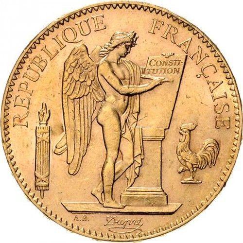 Obverse 100 Francs 1900 A "Type 1878-1914" - Gold Coin Value - France, Third Republic