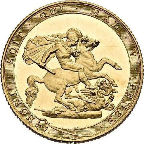 Reverse Sovereign 1817 - Gold Coin Value - United Kingdom, George III