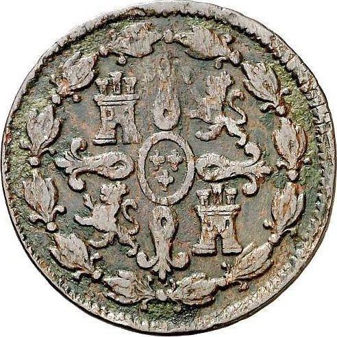 Reverse 4 Maravedís 1798 -  Coin Value - Spain, Charles IV