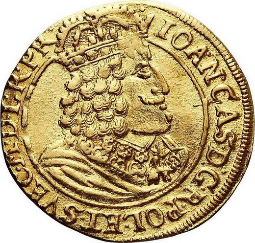 Obverse Ducat 1655 HIL "Torun" - Gold Coin Value - Poland, John II Casimir