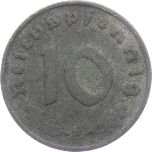 Obverse 10 Reichspfennig 1940 E "Type 1940-1945" -  Coin Value - Germany, Third Reich
