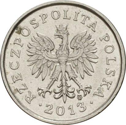Obverse 10 Groszy 2013 MW -  Coin Value - Poland, III Republic after denomination