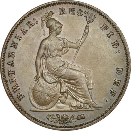 Reverse Penny 1857 WW "Type 1839-1860" -  Coin Value - United Kingdom, Victoria