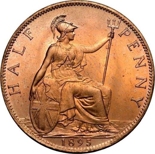 Reverse Halfpenny 1895 TB -  Coin Value - United Kingdom, Victoria