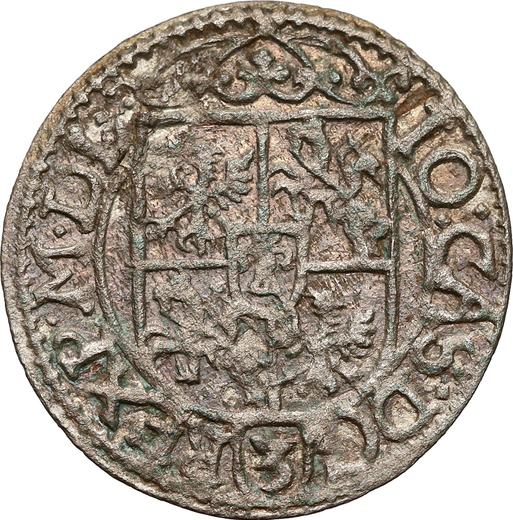 Reverse Pultorak 1666 "Inscription "60"" - Silver Coin Value - Poland, John II Casimir