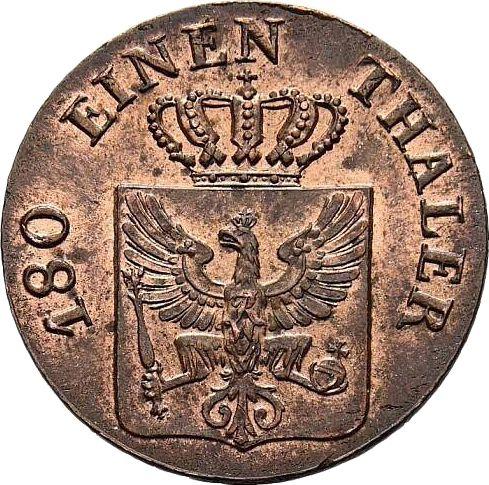 Obverse 2 Pfennig 1839 A -  Coin Value - Prussia, Frederick William III