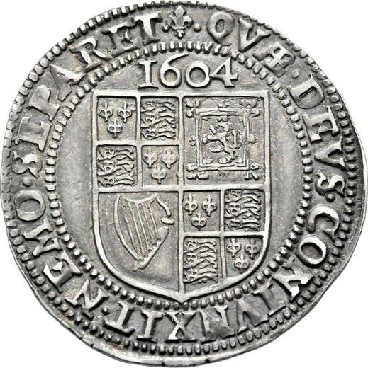 Reverse Sixpence 1604 "Third bust" - Silver Coin Value - United Kingdom, James I