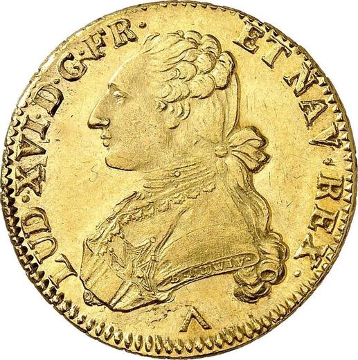 Obverse Double Louis d'Or 1779 W Lille - Gold Coin Value - France, Louis XVI