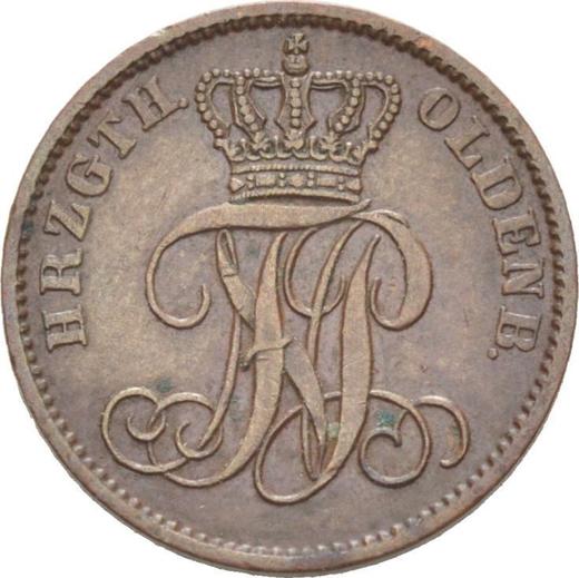 Obverse 1 Schwaren 1859 B -  Coin Value - Oldenburg, Nikolaus Frederick Peter