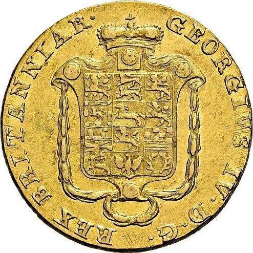 Obverse 10 Thaler 1822 CvC - Gold Coin Value - Brunswick-Wolfenbüttel, Charles II