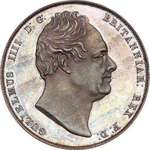 Obverse Halfcrown 1831 WW Plain edge - Silver Coin Value - United Kingdom, William IV