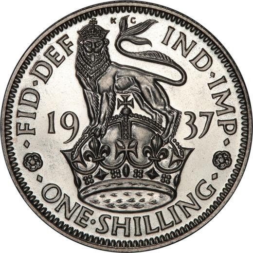 Reverse Shilling 1937 HP "Type 1937-1946" - Silver Coin Value - United Kingdom, George VI