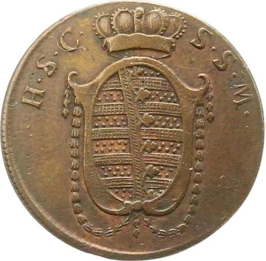 Obverse 3 Pfennig 1808 -  Coin Value - Saxe-Coburg-Saalfeld, Ernest I