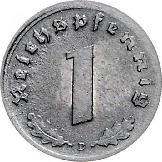 Avers 1 Reichspfennig 1944 D "Typ 1940-1945" - Münze Wert - Deutschland, Drittes Reich