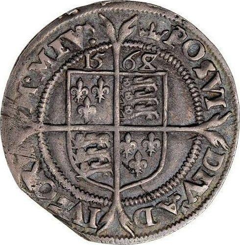 Reverse Sixpence 1568 "Third issues" - Silver Coin Value - United Kingdom, Elizabeth I