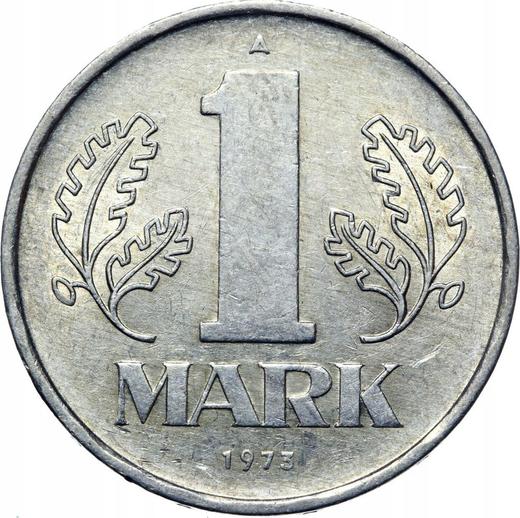 Obverse 1 Mark 1973 A -  Coin Value - Germany, GDR
