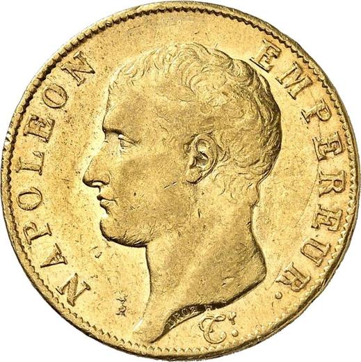 Obverse 40 Francs AN 14 (1805-1806) A - Gold Coin Value - France, Napoleon I
