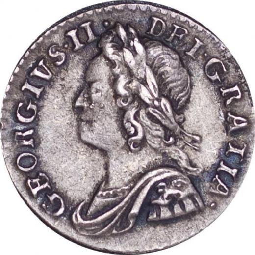 Obverse Penny 1758 - Silver Coin Value - United Kingdom, George II