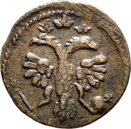 Obverse Polushka (1/4 Kopek) 1718 Arabic year -  Coin Value - Russia, Peter I