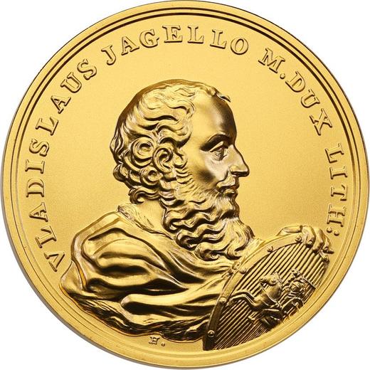 Reverse 500 Zlotych 2015 MW "Ladislas II Jagiello" - Gold Coin Value - Poland, III Republic after denomination