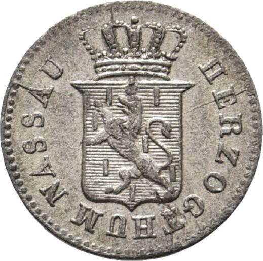 Obverse Kreuzer 1832 "Type 1832-1835" - Silver Coin Value - Nassau, William