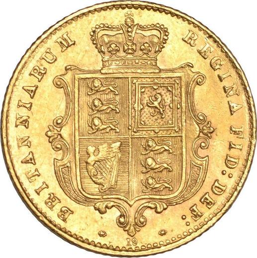 Revers 1/2 Sovereign 1864 - Goldmünze Wert - Großbritannien, Victoria